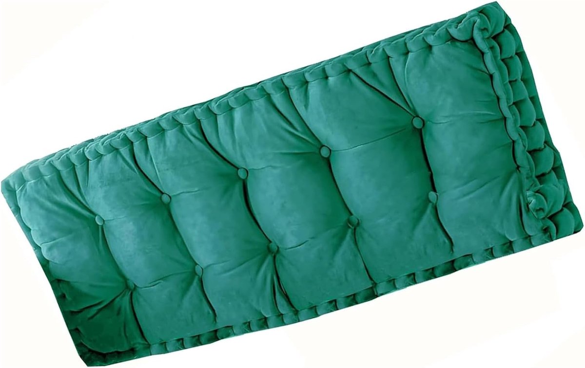 Bankkussen - Zitkussen - Buiten Zitten - 10 cm dik - 180 x 60 cm - Groen