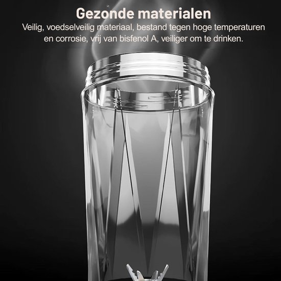 CRLYN® Blender To Go - Smoothie Maker - Draagbare Blender van CRLYN — afbeelding 5