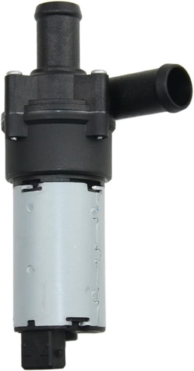 Elektrische Waterpomp - Hulp Pomp - Auto Koeling - Laag Energieverbruik - 150 mm Lengte - Zilver Zwart