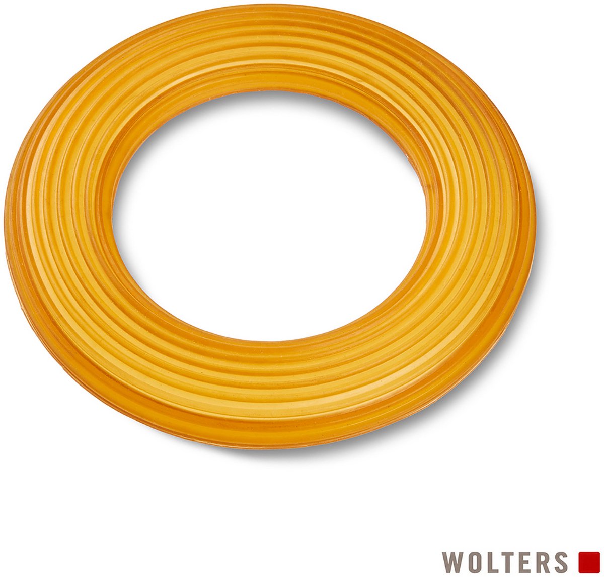 WOLTERS - Frisbee voor Honden - Werpspeeltje - Speelgoed - Bruin - Ø 20 cm