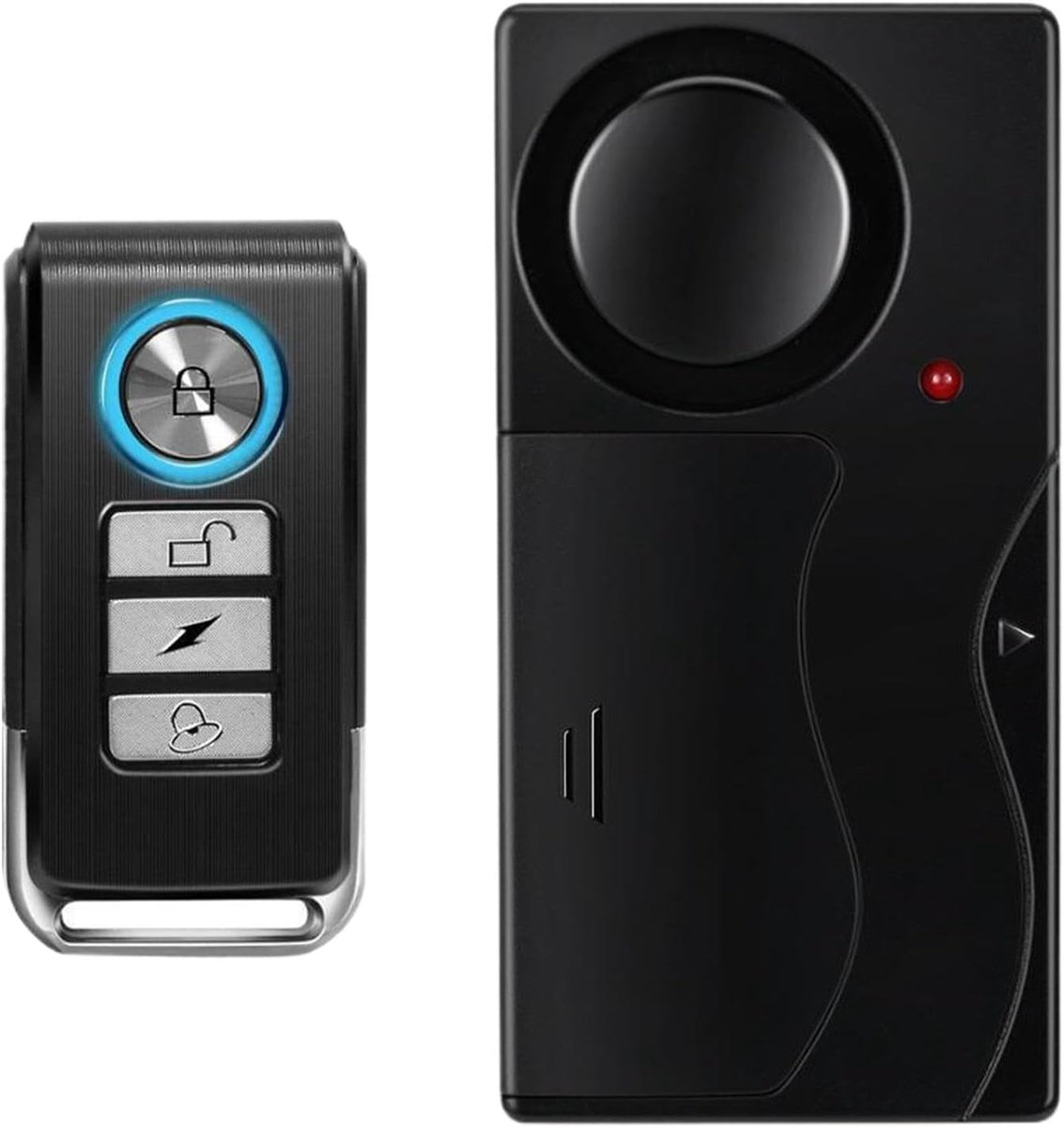 Trillingsalarm Auto - Alarm Sensor - Voertuig Beveiligen - Hoge Precisie Detectie - 110 DB - Zwart