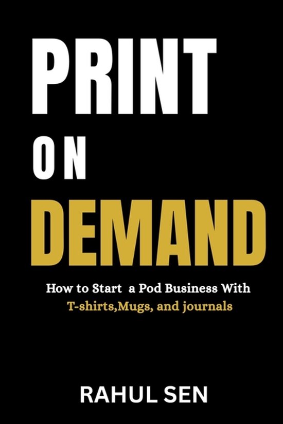 Print on Demand for Beginners - cover