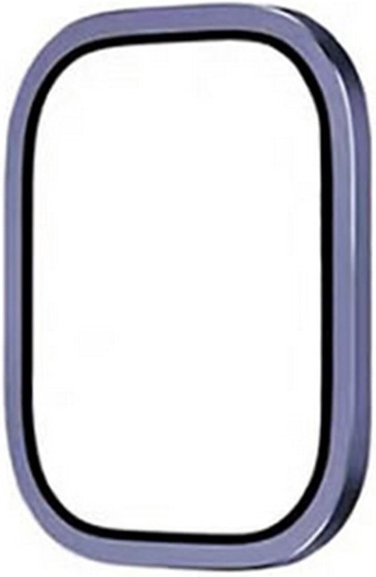 Horloge Screenprotector - Gehard Glas Film - Horloge Beschermen - Anti-Val Randversterking - 49 mm - Paars