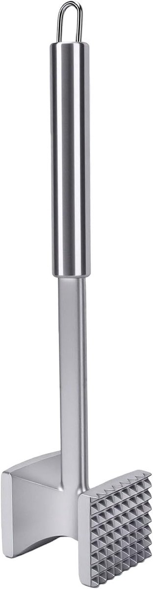 Vleesvermalser Hamer - Keuken Tool - Vlees Bereiden - Dubbelzijdig Ontwerp - 275cm - Aluminium