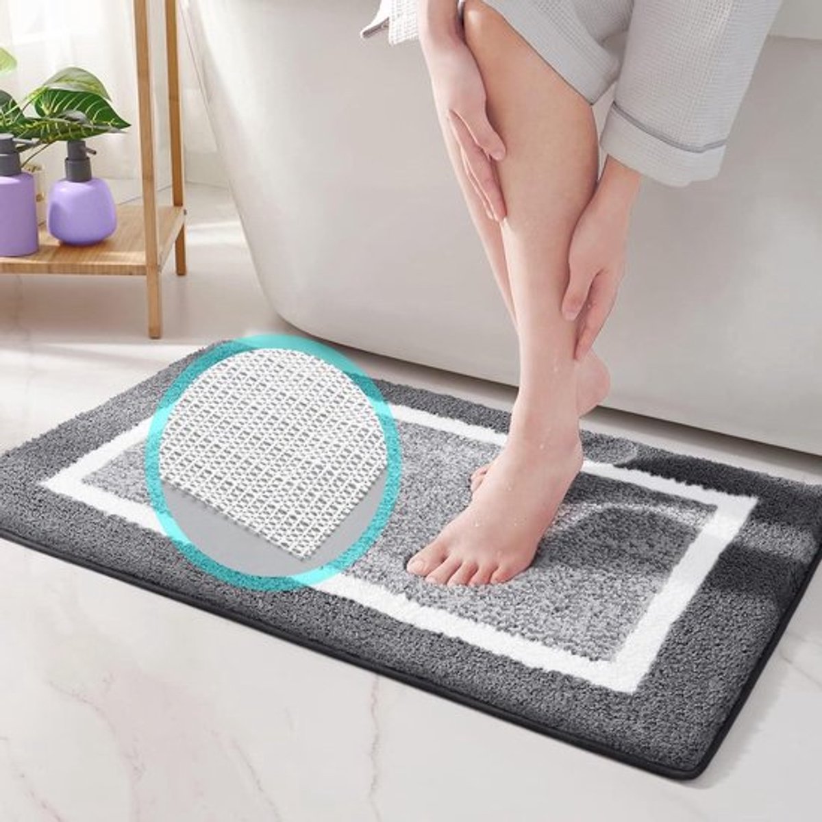 Antislipmat voor tapijten en tafelkledens 130 x 190 cm