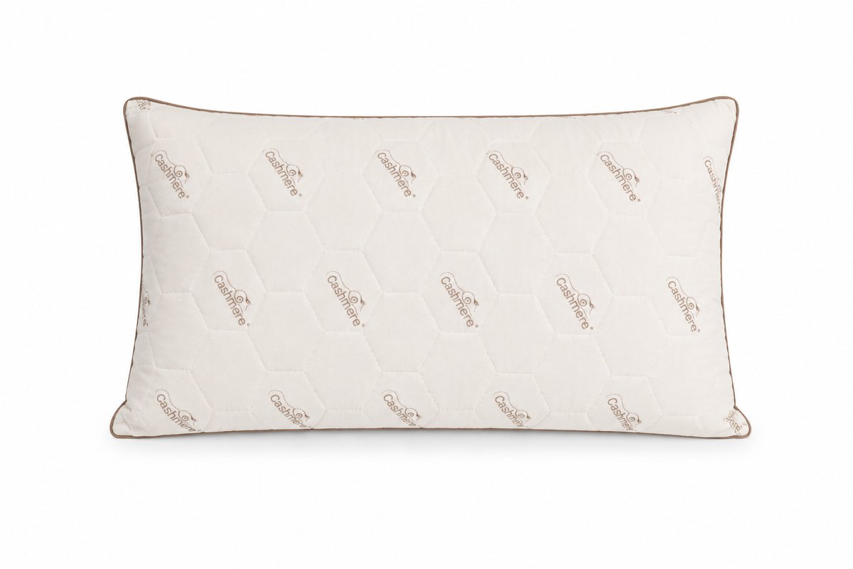 DreamSwan Premium Cashmere Hoofdkussen 60x70 cm – Luxe Hotelkussen – Optimale Ondersteuning & Comfort