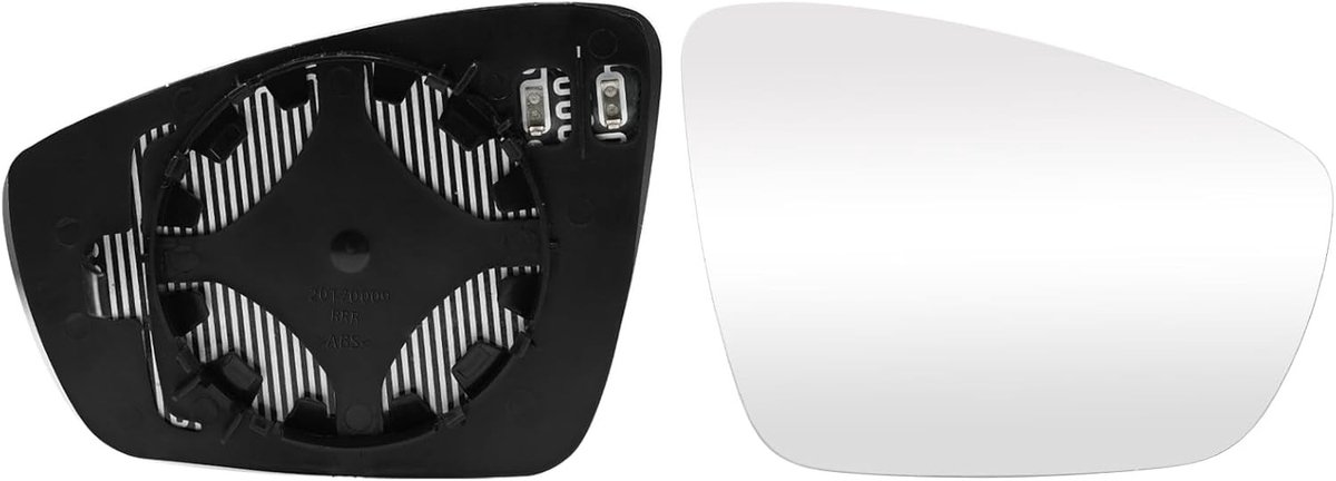 Vervangende Spiegelglas voor Bestuurderszijde VW Polo 6R 6C 2009-2016 en VW UP 2017+, Geschikt voor Binoculaire Verrekijkers, Hoogwaardige Kwaliteit en Perfecte Pasvorm