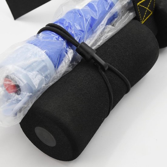 Set van 26 Bungee Koorden met Haken - Elastische Straps voor Bevestigen, Verpakken en Transporteren - Zwart, 26 cm — afbeelding 3