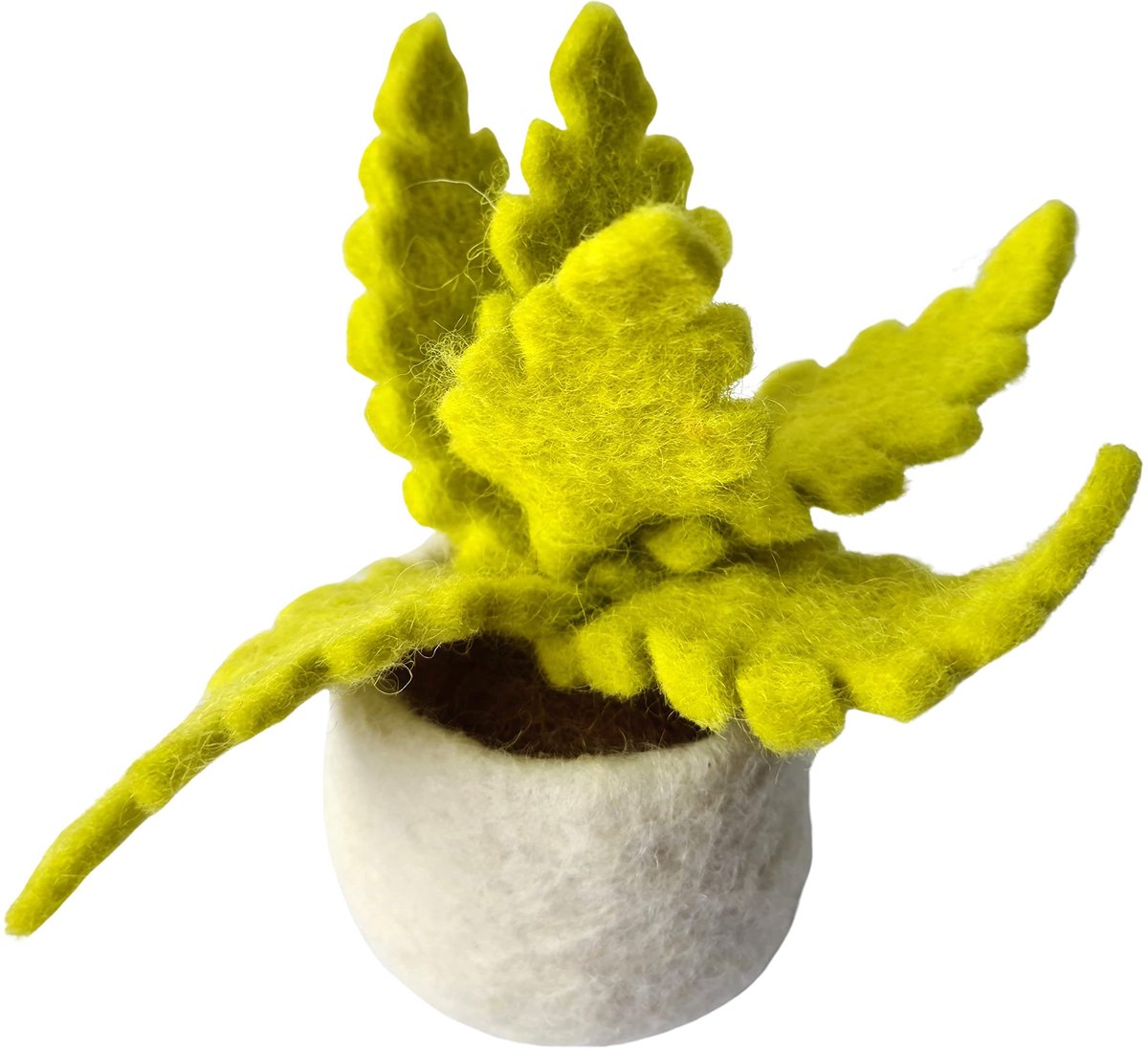 SnelShoppen - Set van 3 kunstvetplanten en cactussen in viltpotten, duurzame decoratie, hoogte ca. 11 cm, realistische bloemen, ideaal voor thuis, kan