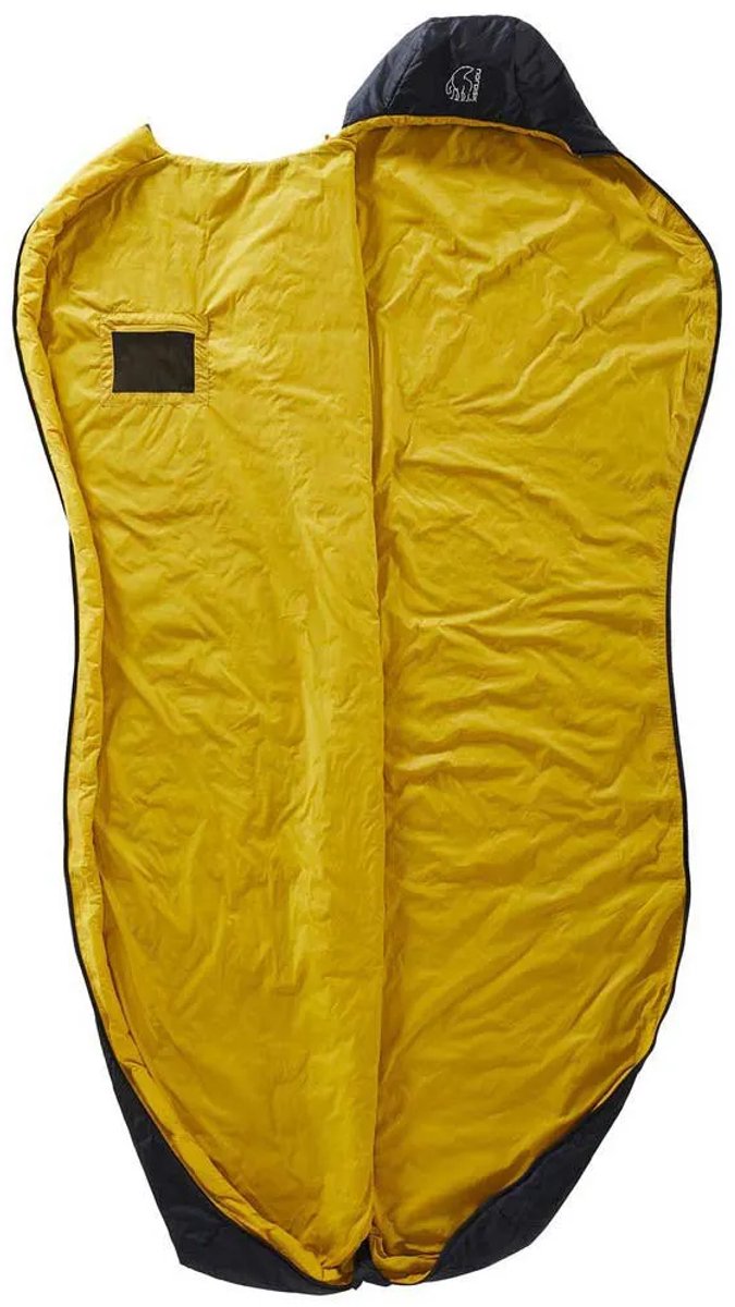 Nordisk Gormsson +10° Curve Slaapzak XL, zwart/groen