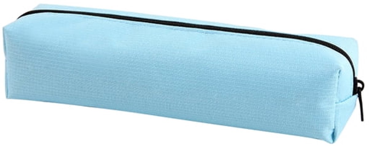 LISM-Etui met grote capaciteit, schattig opbergtasje voor pennen - blauw