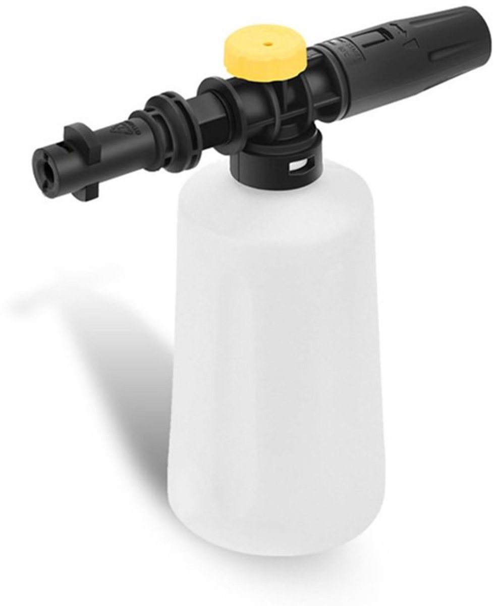 Professionele schuimsproeier voor schuimkanon - foam gun - sneeuwfoam - verstelbaar schuimmondstuk - 750 ml - geschikt voor Kärcher K2/K3/K4/K5/K6/K7 - schuimlans