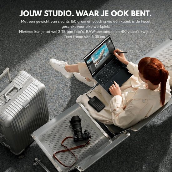 ApexArte® Harde Schijf Extern - Draagbare - 120GB Opslag -Zwart van ApexArte — afbeelding 3