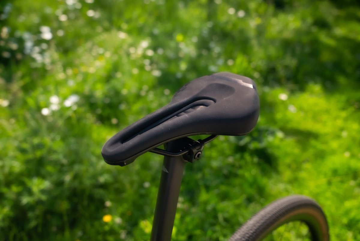SnelShoppen - Selle San Marco GROUND Shield Sport MTB-Zadel met Modderbescherming, Open-Fit Uitsparing, Carbonstaal Rail, Maat L3, Zwart, Fietszadel v