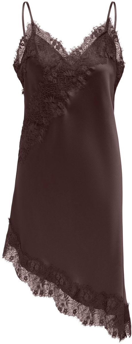 ONLY Carmakoma Kanten jurk CARINDONA Midi-jurk