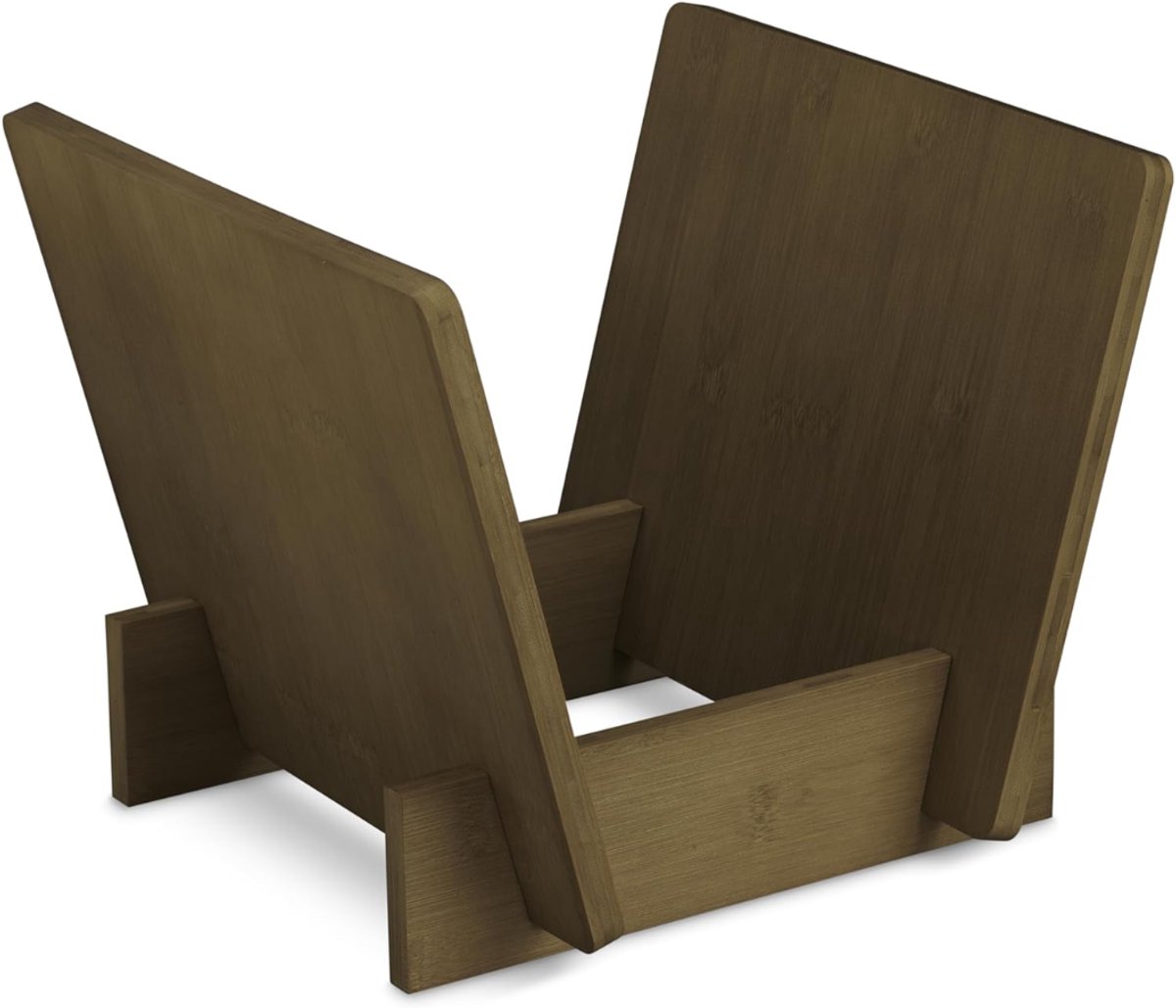 SNJY® LP Opbergsysteem - Vinyl Houder - Platenrek - 28,5D x 29B x 25H cm - Donkerbruin
