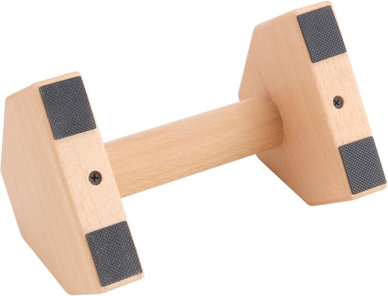 Piralettes Houten Parallettes - Handgrepen Push-ups - Kracht Training - Massief ...