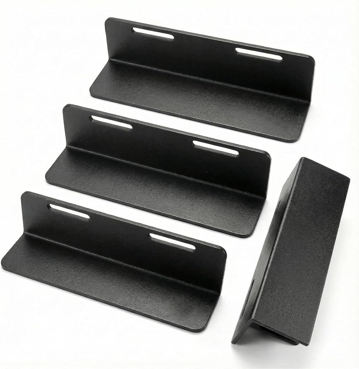 SnelShoppen - 4 stuks bagagefixatie kofferbak, klittenbandbevestiging voor auto en SUV-kofferbak-organizer, veilige organisatie en fixatie, ideaal voo