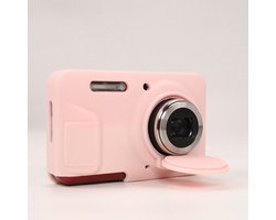 Beschermende Camera Case voor Kodak PIXPRO FZ55 - Zacht Siliconen Hoesje met Verwijderbare Lens Case, Antislip en Krasbestendig