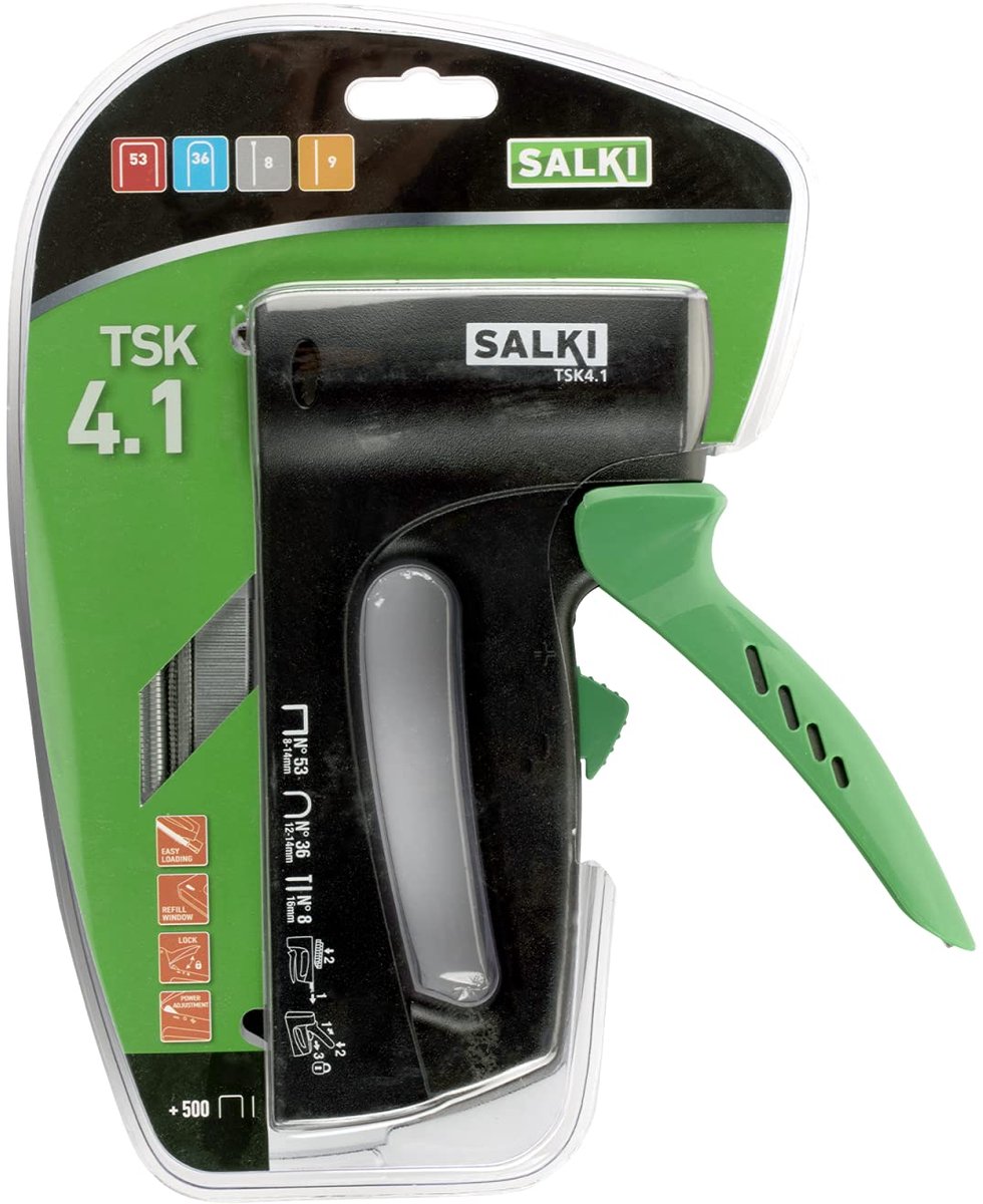 SnelShoppen - Multifunctionele Nietmachine TSK4.1 met 4 Functies, Nietgereedschap voor 2 Soorten Nietjes en Spijkers, Geschikt voor 8-14 mm en 12-14 m
