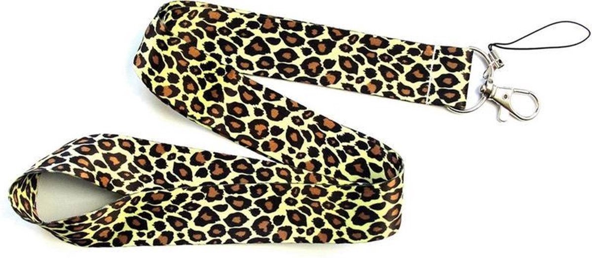 *** 2x Panter Luipaard Keycord Tijger - Panter Luipaard Design - Sleutels - Hanger Evenement - Pashouder - Heble® ***