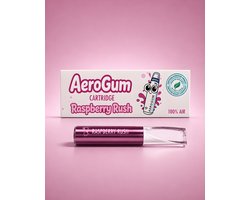 Flavor Cartridge voor de AeroGum® AirStick / Airvaper – Nicotinevrije Aroma Inhaler – Hulp bij Stoppen met Roken & Vapen – Raspberry Rush Smaak – Geen Nicotine, Rook of Damp – Geen Batterij