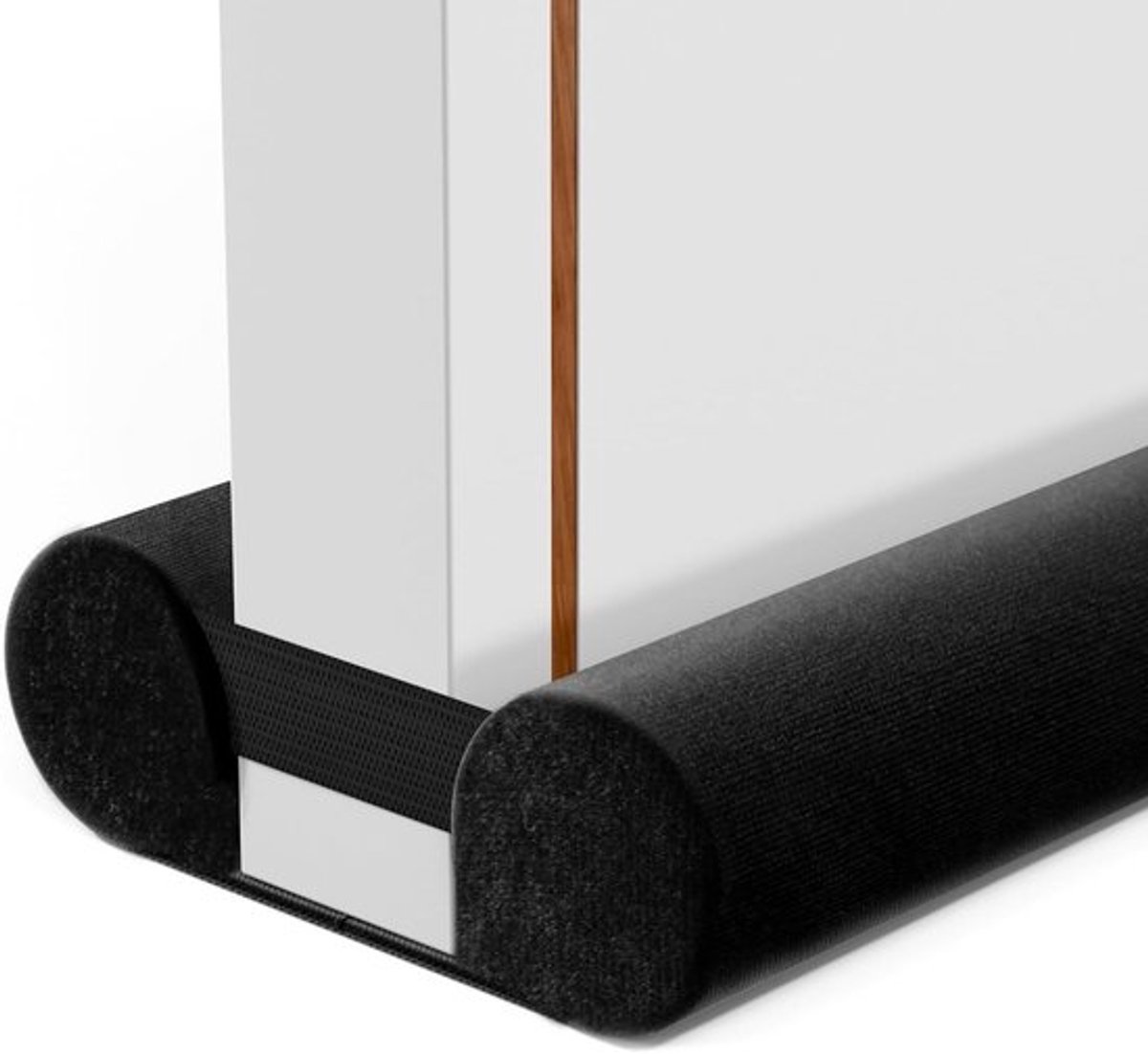 Dubbelzijdige tochtstrip voor onder de deur, niet-plakkende tochtstopper, geluidsisolatie, houdt tocht, stof en insecten tegen, ideaal voor woning en kantoor