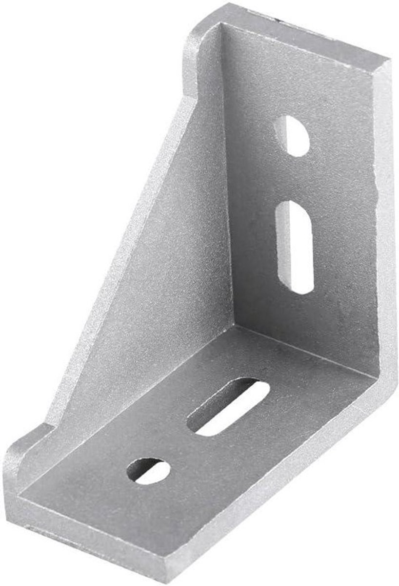 Hoekbeschermers voor meubels - Set van 5 metalen hoekbeugels 58x58mm