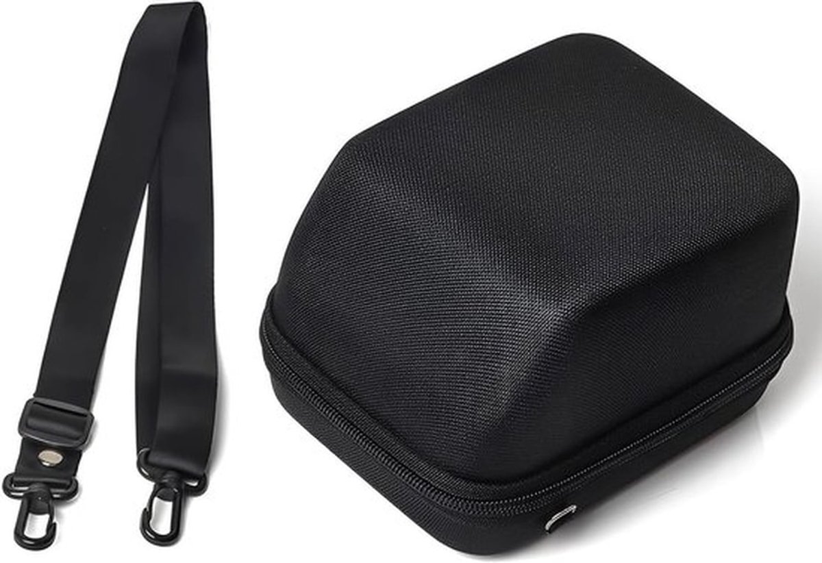 Beschermende Camera Tas voor Polaroid Now+ Gen 2 en One Step2, EVA Bescherming, Verstelbare Schouderband, Compacte Draagtas, Zwart, Camera Bescherming