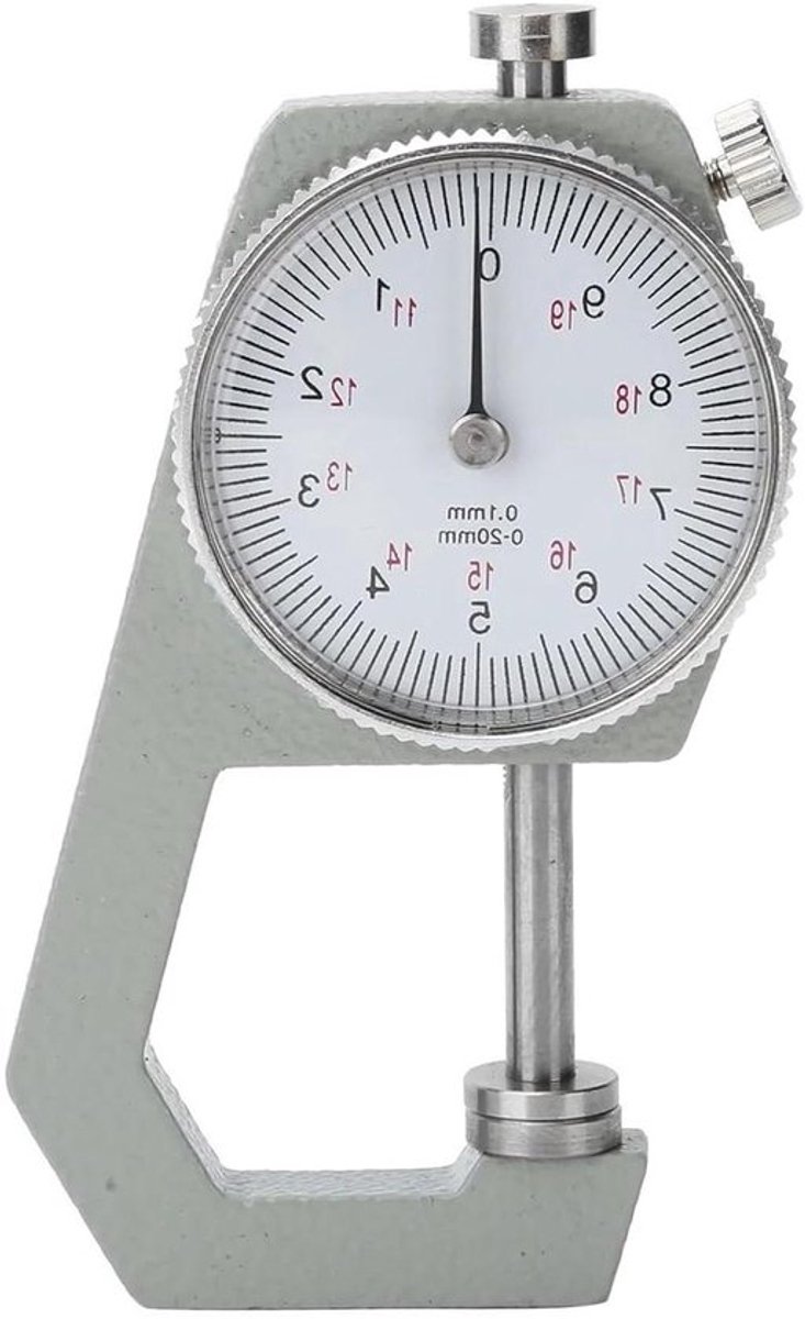 Diktemeter Nauwkeurig - Meetinstrument Tester - Precisie Meten - Hoge Nauwkeurigheid - 0-20 Mm - Metaal