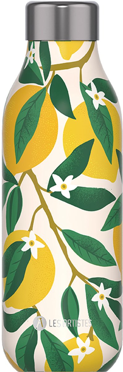 Les Artistes Paris - Drinkfles - Thermosfles 2.0 - 500ml - Lemon
