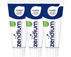 Zendium Classic Tandpasta - 3 x 75 ml - Voordeelverpakking
