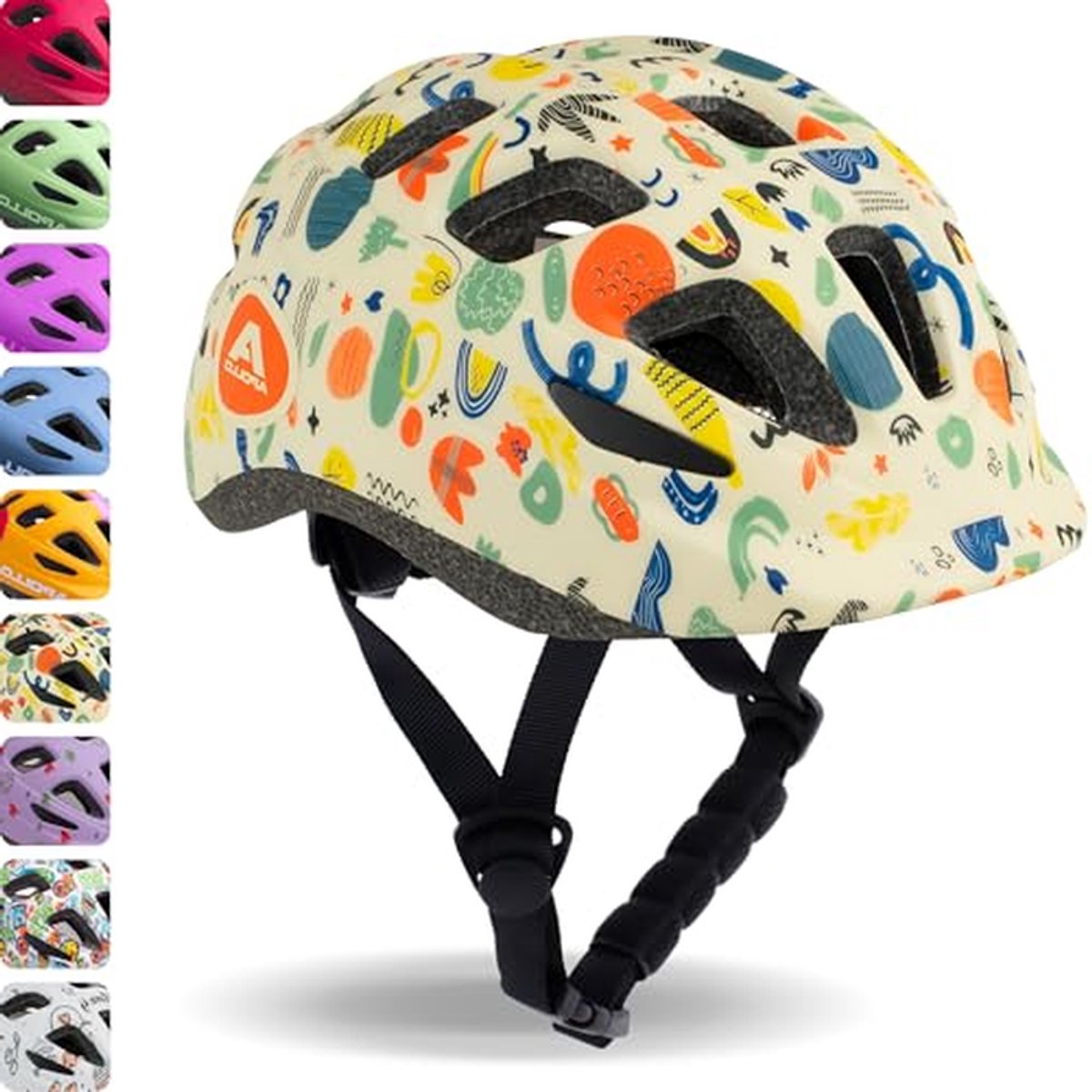 Kinderhelm - Fietshelm - Veilig Fietsen - Verstelbare Maat - 48-56 cm - Meerdere Kleuren