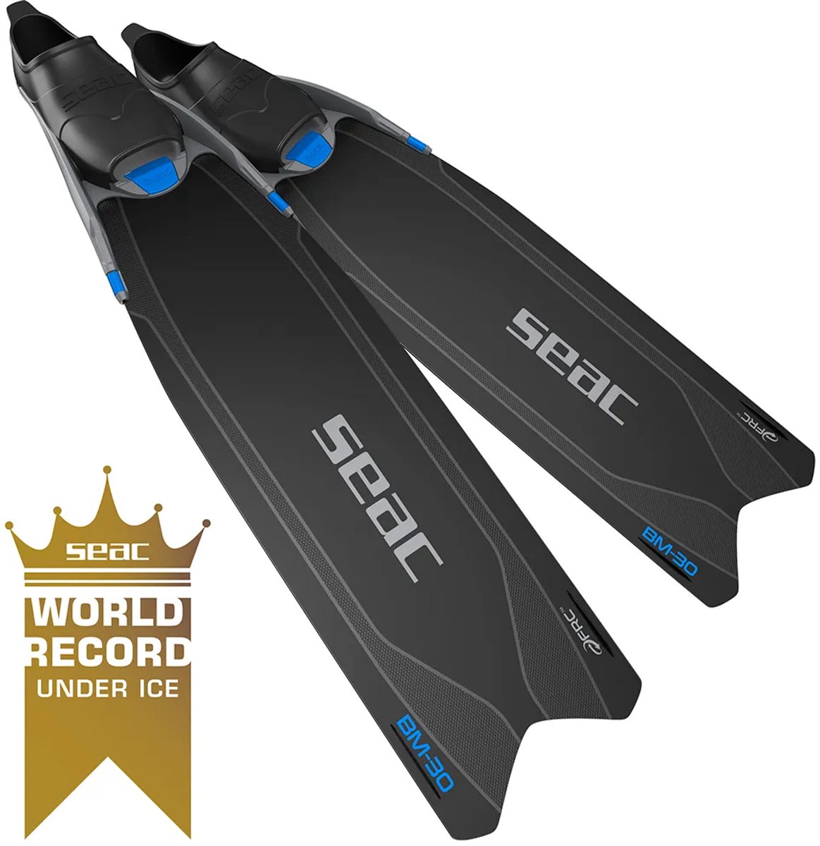 Seacsub Bm30 Freedivingvinnen Blauw,Grijs EU 47-48