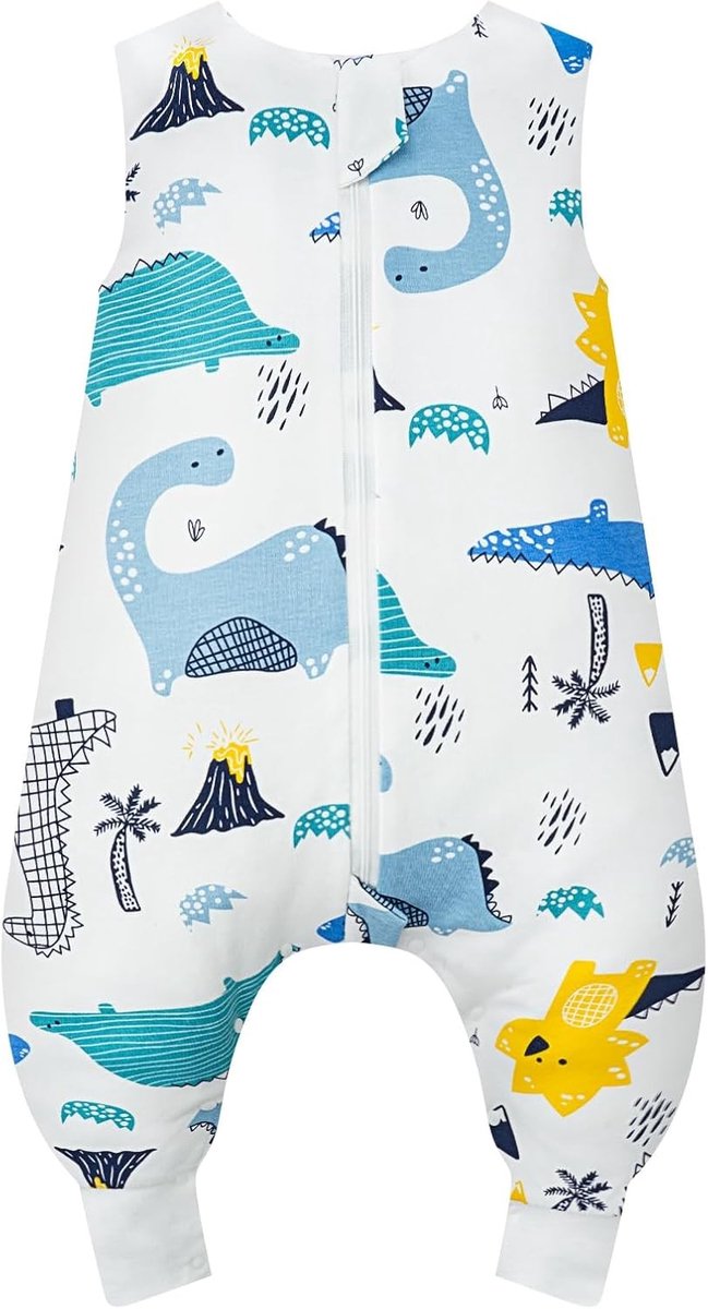 Comfortabele Babyslaapzak met Voetjes, 0.5 Tog, 100% Katoen, Maat 70 cm, Ideaal voor Zomer, Geschikt voor Peuters en Kinderen