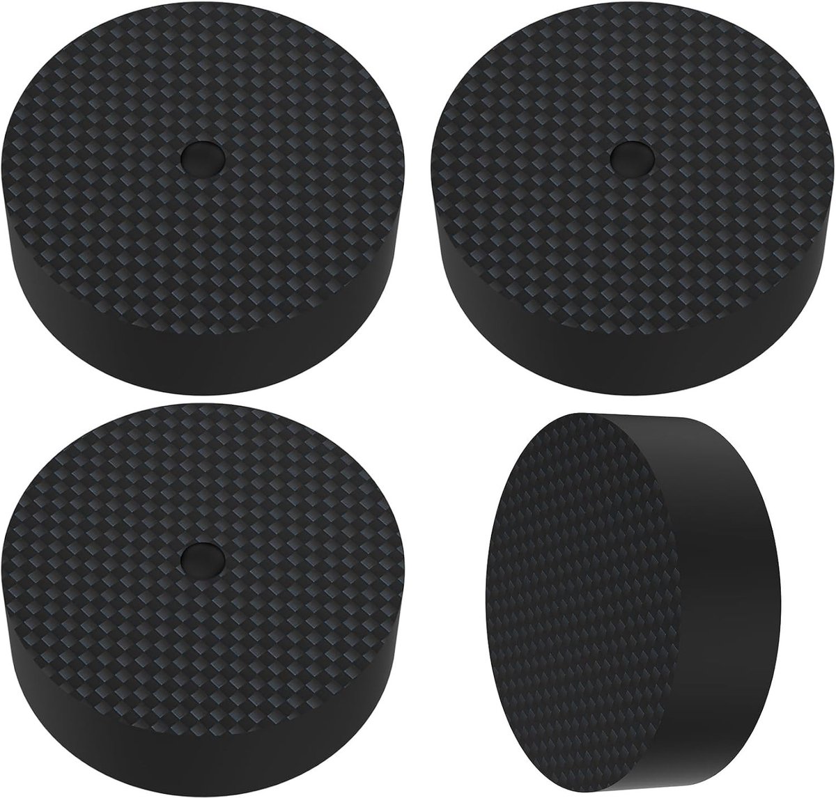 4 Stuks Schokabsorberende Speakerisolatiehoezen, Rubber Vibration Dempers voor Geluidssystemen (33 x 10mm) - Ideaal voor Geluidskwaliteit en Stabiliteit