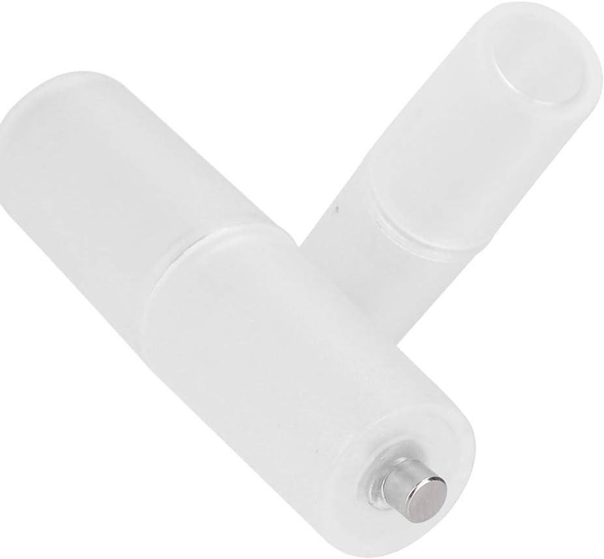 Batterij Converter - AAA naar AA - Apparaten Voeden - Duurzaam ABS Materiaal - 10 Stuks - Transparant