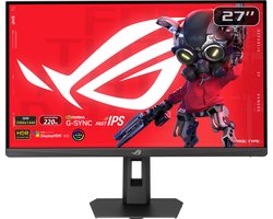 ASUS ROG Strix XG27ACSR - QHD Fast IPS Gaming Monitor - USB-C 15 W - 220Hz - 0.3ms - 27 Inch