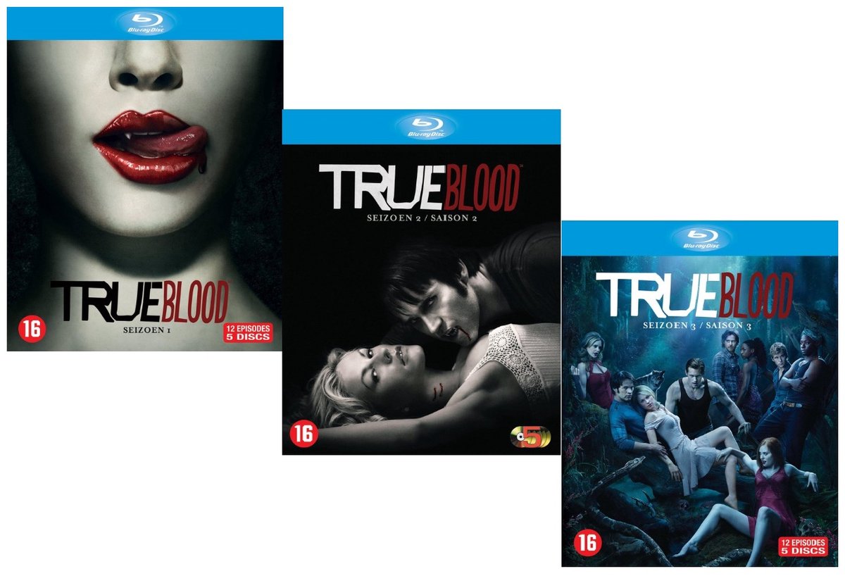 True Blood - Seizoen 1 - 2 - 3 (Blu-ray voordeel set)