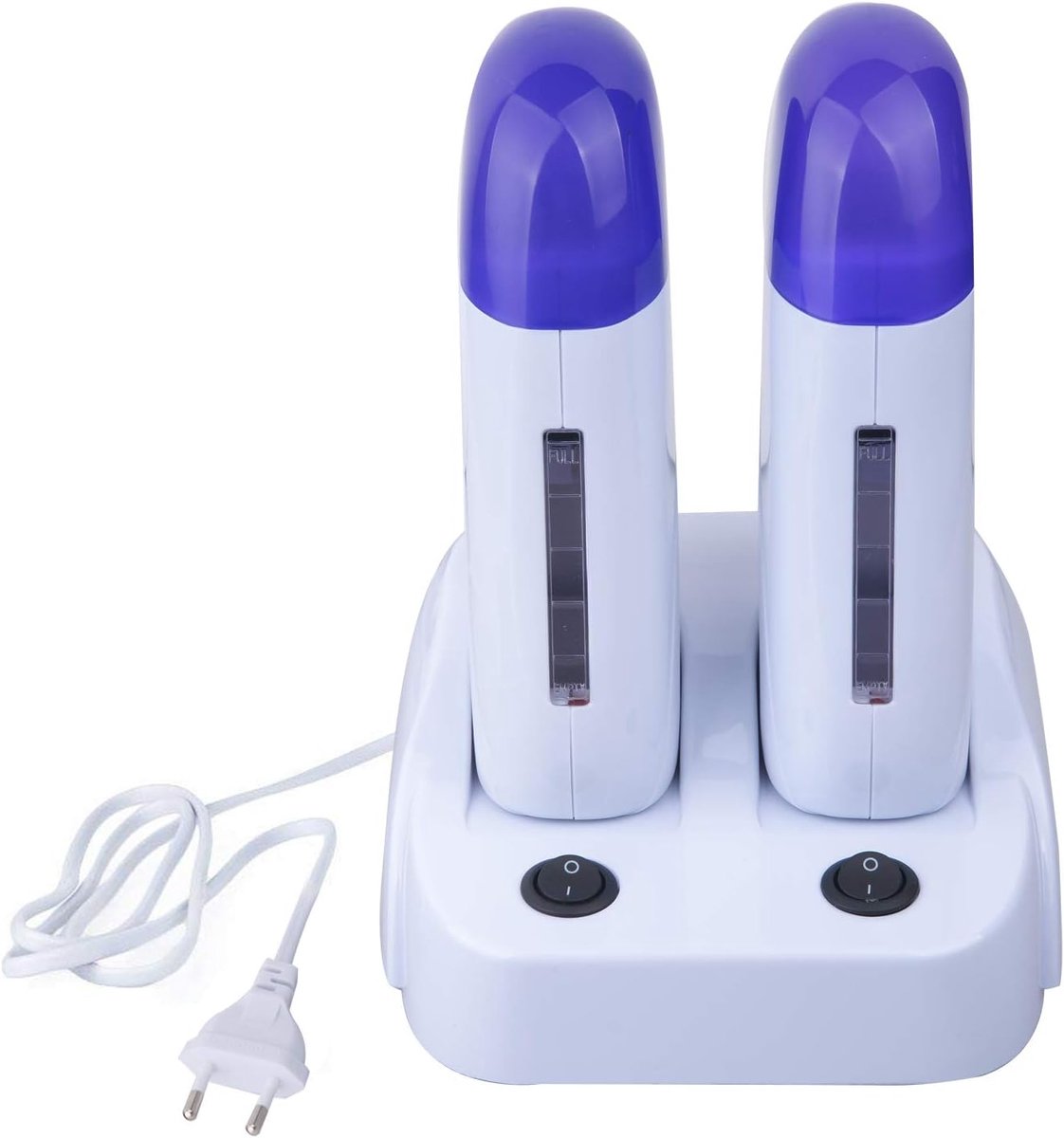 SnelShoppen - Vinteky Roll-On Elektrische Smeltwax Epilator voor Ontharing, Easy Wax, Dubbele Set, Voor Vrouwen, Perfect voor Thuisgebruik en Schoonhe