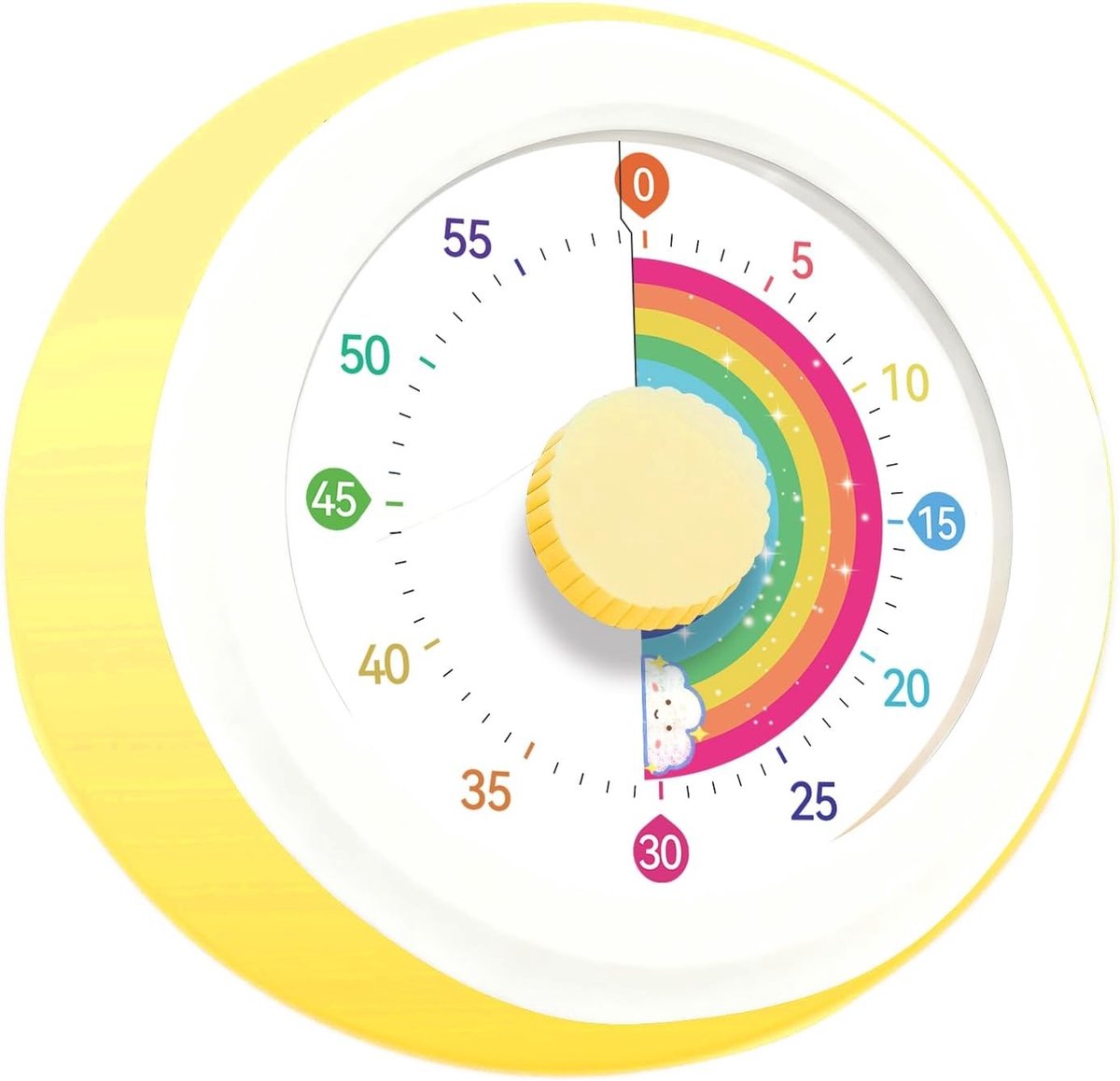 Visuele Timer voor Kinderen - 60 Minuten Countdown Timer voor Educatieve Activiteiten en Spelletjes