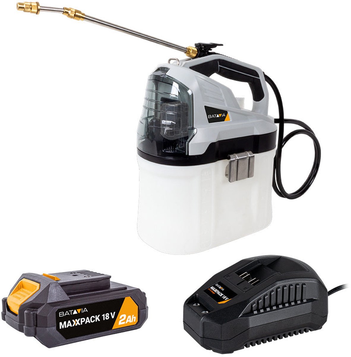 Batavia 18V Accu Drukspuit 7.5 L Incl. 2.0Ah Accu & Lader
