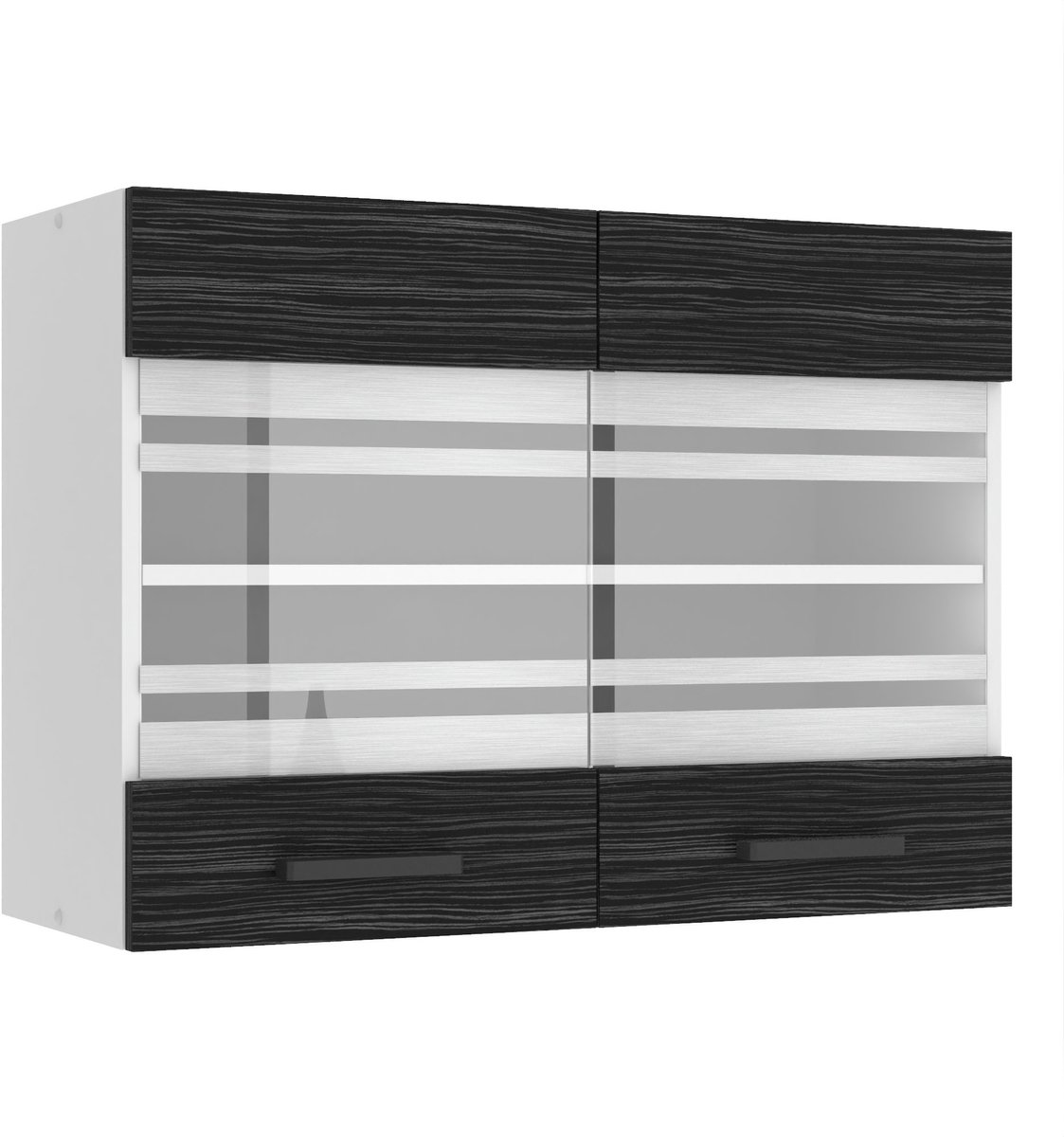 BELINI Hangkast SGW 80 cm met 2 Deuren - Koninklijk Ebbenhout