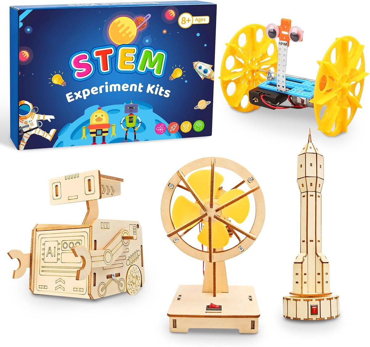 Experimenten voor kinderen, doe-het-zelf STEM-speelgoed - ShopVlot