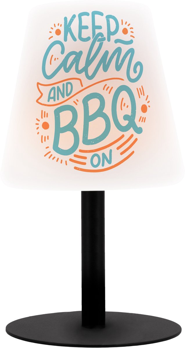 Securit - Tafellamp Oplaadbaar - Mimi | 10-20 hrs Brandduur | Dimbaar | Draadloos | 27,5cm | Zwart