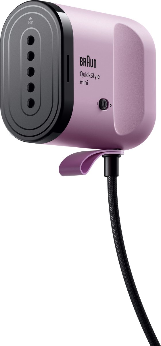 Braun QuickStyle mini GS1031PU – Kledingstomer - Compact - Geschikt voor op Reis - Snel opgewarmd - Paars