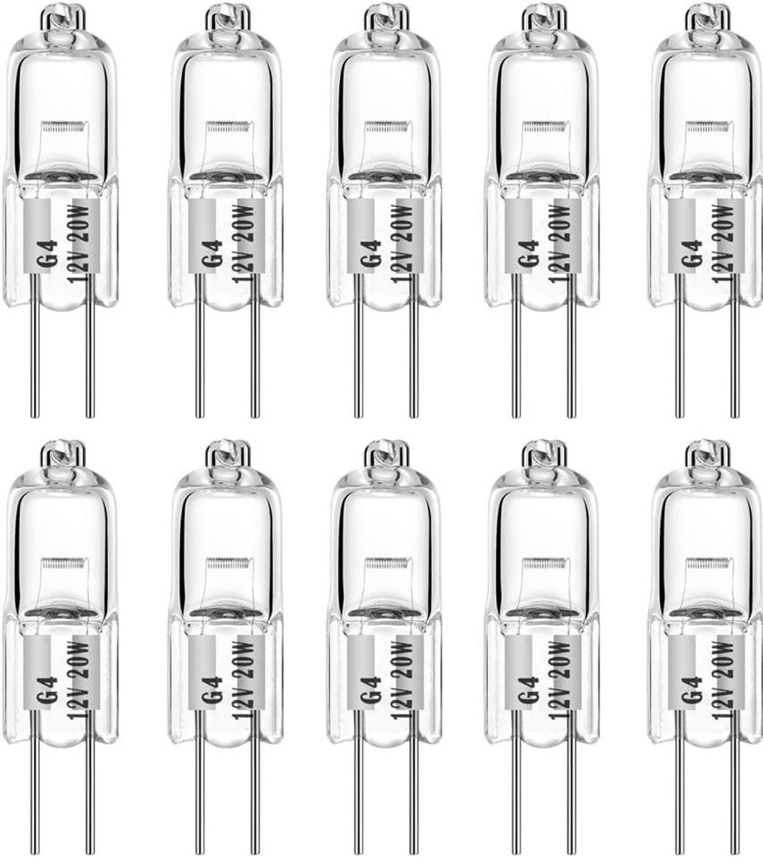 Halogeenlamp G4 - Warm Wit - T3 - 20 W - Voor Accentverlichting en Lampen