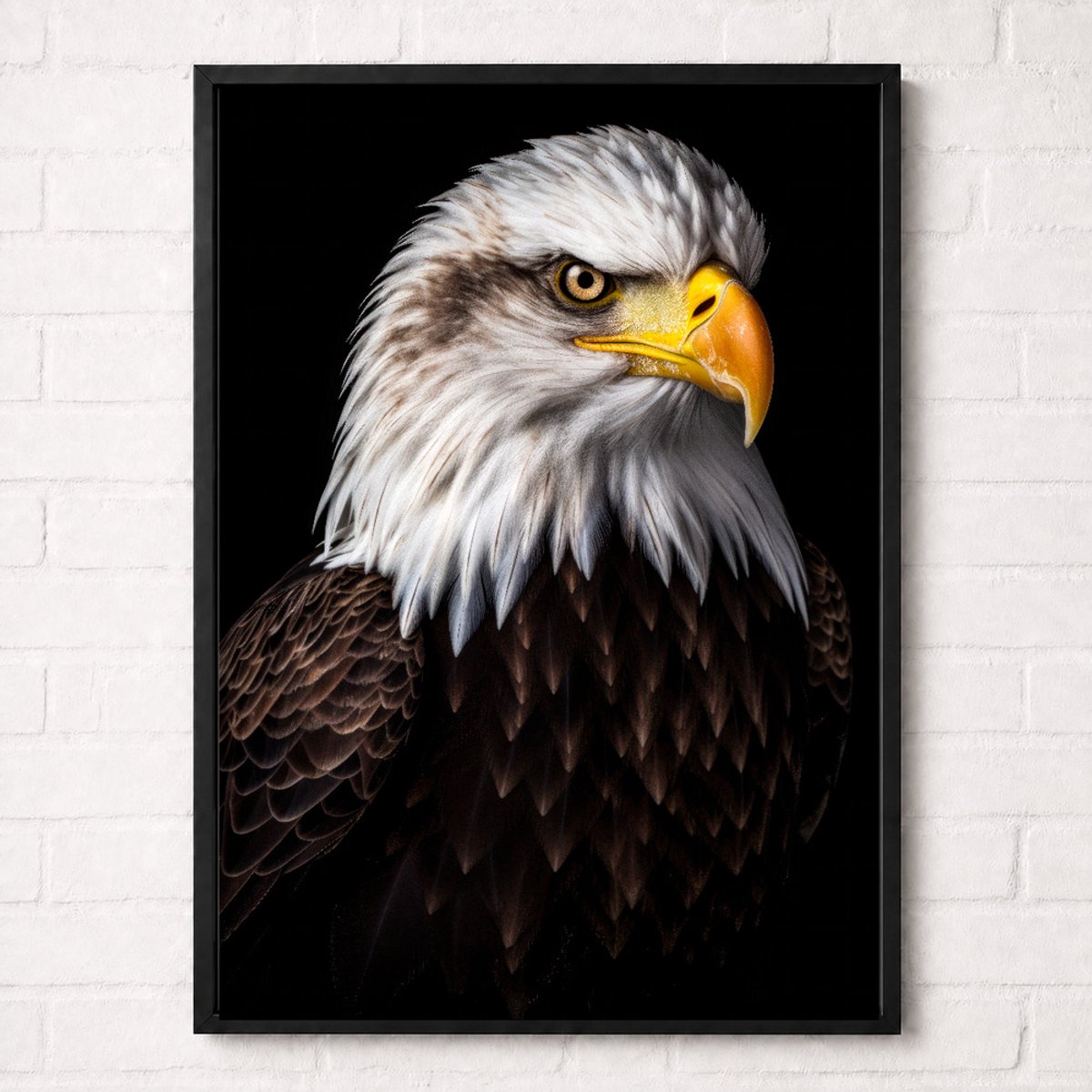 Amerikaanse Zeearend Poster - Vogelportretten Collectie - Dieren Posters - A1+ 61 x 91,5 cm