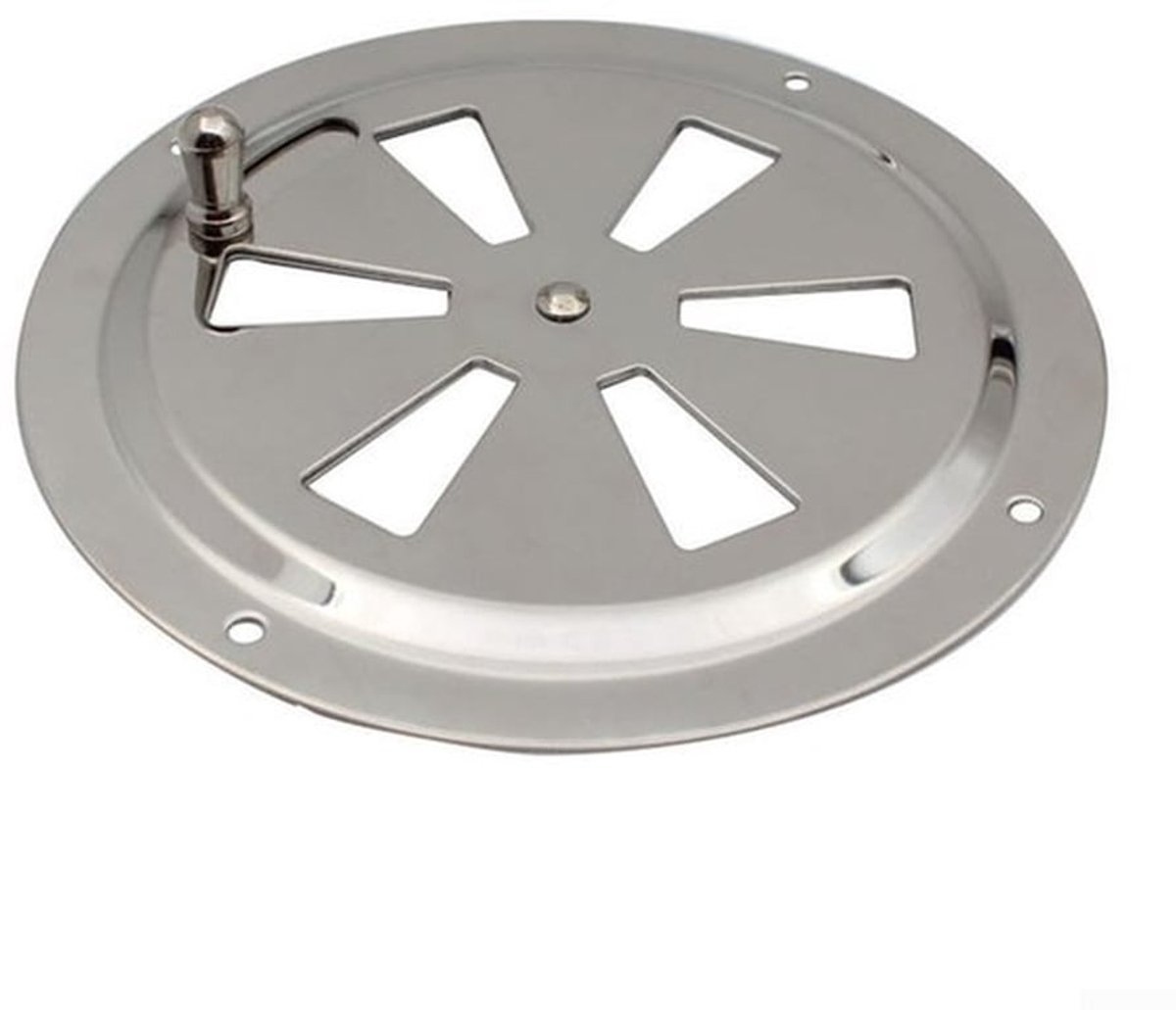Ventilatiepaneel Verstelbaar - Ventilatie - Roestvrij Staal 316 - Corrosiebestendig - Spiegelafwerking - Duurzaam - Ventilatierooster