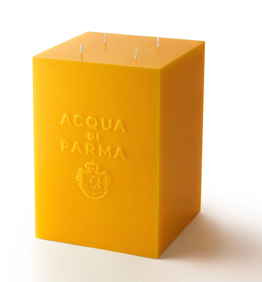 Acqua Di Parma Home Fragrance Candle Jumbo Yellow 9 Kilogram